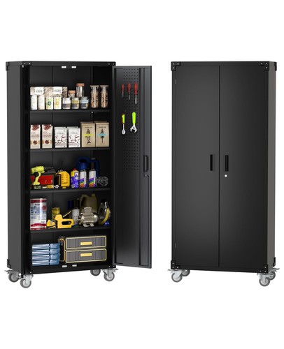 Metallschrank auf rollen - metallschrank,