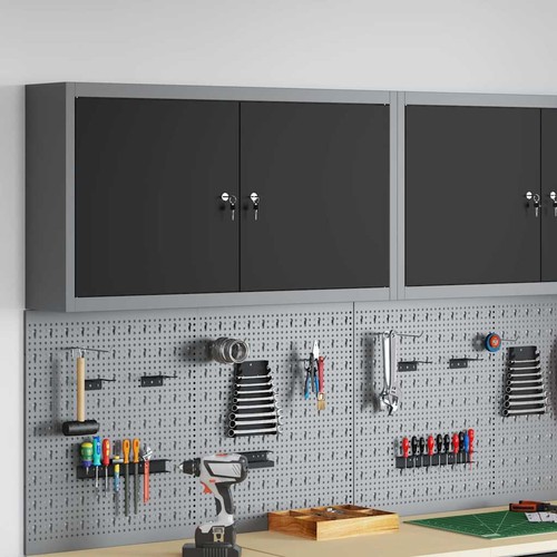 Vidaxl werkzeugschrank schwarz - vidaxl,