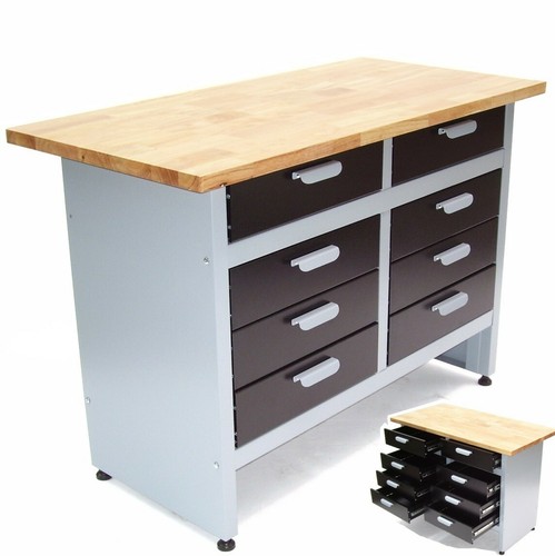 Werkbank werktisch schubladen - werkbank,